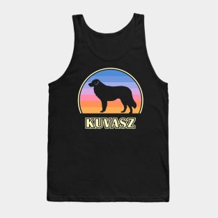 Kuvasz Vintage Sunset Dog Tank Top